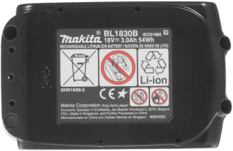 Батарея аккумуляторная Makita BL1830B LXT 18В 3Ач Li-Ion (З/У в компл.) (191A23-6) - купить недорого с доставкой в интернет-магазине