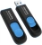 Флеш Диск A-Data 256GB DashDrive UV128 AUV128-256G-RBE USB3.0 черный/синий - купить недорого с доставкой в интернет-магазине
