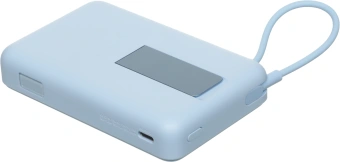 Мобильный аккумулятор Xiaomi Magnetic BHR08PCGL 10000mAh QC3.0/PD3.0 33W 3A USB-C беспров.зар. голубой - купить недорого с доставкой в интернет-магазине