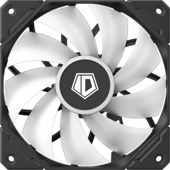 Вентилятор для корпуса ID-Cooling TF-12025 Pro ARGB 120х120x25 черный 4-pin + 3-pin 35.2дБ (TF-12025-PRO ARGB) Ret - купить недорого с доставкой в интернет-магазине