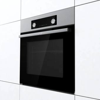 Духовой шкаф Электрический Gorenje BO6635E01X черный - купить недорого с доставкой в интернет-магазине