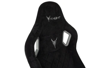 Кресло игровое Knight Outrider LTD черный Light-20 с подголов. крестов. металл - купить недорого с доставкой в интернет-магазине