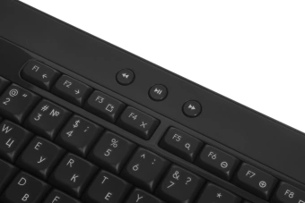 Клавиатура + мышь Logitech MK540 клав:черный мышь:черный USB беспроводная slim Multimedia (920-008686) - купить недорого с доставкой в интернет-магазине