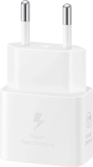 Сетевое зар./устр. Samsung EP-T2510 25W 3A (PD) USB Type-C белый (EP-T2510XWEGEU) - купить недорого с доставкой в интернет-магазине