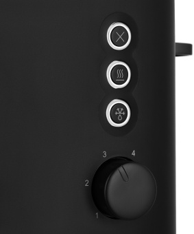 Тостер Kitfort КТ-6217 870Вт черный - купить недорого с доставкой в интернет-магазине