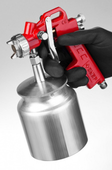 Краскораспылитель Зубр МС Н200 225л/мин соп.:1.3мм бак:0.75л - купить недорого с доставкой в интернет-магазине