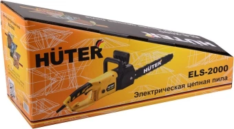 Цепная пила Huter ELS-2000 от сети 2000Вт дл.шины:16" (40cm) (70/10/1) - купить недорого с доставкой в интернет-магазине