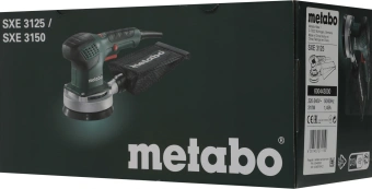 Эксцентриковая шлифмашина Metabo SXE 3125 310Вт D125мм (600443000) - купить недорого с доставкой в интернет-магазине