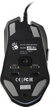 Мышь A4Tech Bloody W60 Max Gun серый/черный оптическая 10000dpi USB 10but - купить недорого с доставкой в интернет-магазине