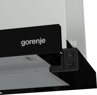 Вытяжка встраиваемая Gorenje TH60E7XB нержавеющая сталь управление: кнопочное (1 мотор) - купить недорого с доставкой в интернет-магазине