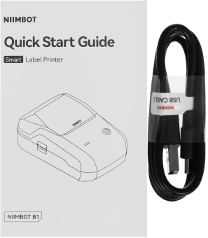 Термопринтер Niimbot B1 (1746798) 203dpi 50мм/с/USB/BT для печ.этик. зеленый - купить недорого с доставкой в интернет-магазине