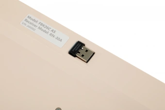 Клавиатура A4Tech Fstyler FBK26C AS бежевый USB беспроводная BT/Radio slim Multimedia (FBK26C AS) - купить недорого с доставкой в интернет-магазине