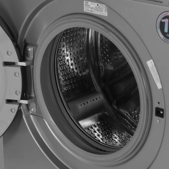 Стиральная машина Beko WSPE6H616S класс: A загр.фронтальная макс.:6.5кг серебристый - купить недорого с доставкой в интернет-магазине