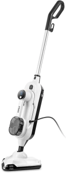 Швабра паровая Kitfort КТ-1072 1300Вт белый/черный - купить недорого с доставкой в интернет-магазине