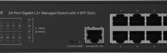 Коммутатор TP-Link JetStream SG3428 (L2+) 24x1Гбит/с 4SFP управляемый - купить недорого с доставкой в интернет-магазине