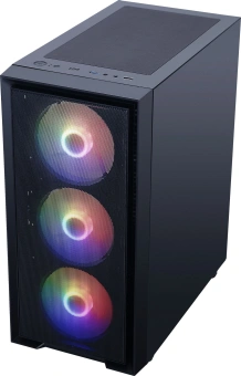 Корпус Accord M203 черный без БП ATX 2xUSB2.0 1xUSB3.0 1xUSB3.1 audio bott PSU - купить недорого с доставкой в интернет-магазине