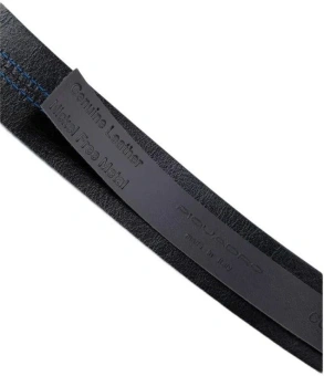 Ремень мужской Piquadro Blue Square CU6742B2/BLUN 125х3.5см синий/черный натур.кожа - купить недорого с доставкой в интернет-магазине