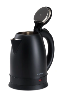 Чайник электрический Starwind SKS2051 1.8л. 1800Вт черный корпус: металл/пластик - купить недорого с доставкой в интернет-магазине