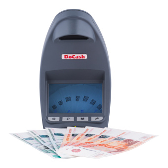 Детектор банкнот DoCash Lite D 9206 просмотровый мультивалюта - купить недорого с доставкой в интернет-магазине