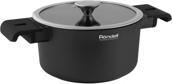 Кастрюля Rondell Modern RDA-1727 4.4л. d=24см (с крышкой) черный - купить недорого с доставкой в интернет-магазине