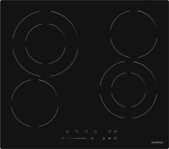 Варочная поверхность Darina 6P E 327 B черный - купить недорого с доставкой в интернет-магазине