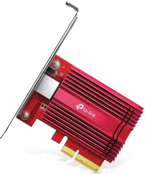 Сетевой адаптер 10G Ethernet TP-Link TX401 PCI Express x4 - купить недорого с доставкой в интернет-магазине