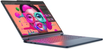 Ноутбук Lenovo Yoga 9 14ILL10 Core Ultra 7 256V 16Gb SSD1Tb Intel Arc 140V 14" OLED Touch 2.8K (2880x1800) Windows 11 Home blue WiFi BT Cam Bag (83LC0054RK) - купить недорого с доставкой в интернет-магазине
