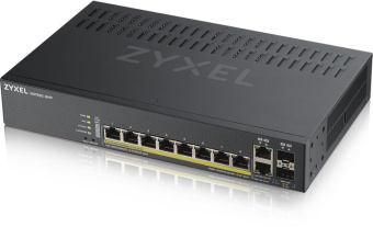 Коммутатор Zyxel GS1920-8HPV2-EU0101F (L2) 8x1Гбит/с 2xКомбо(1000BASE-T/SFP) 8PoE+ 130W управляемый - купить недорого с доставкой в интернет-магазине