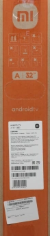 Телевизор LED Xiaomi 32" TV A 32 2026 черный HD 60Hz DVB-T DVB-T2 DVB-C DVB-S DVB-S2 USB WiFi Smart TV - купить недорого с доставкой в интернет-магазине