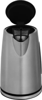 Чайник электрический Scarlett SC-EK21S13 1.7л. 2200Вт серебристый/черный корпус: металл/пластик - купить недорого с доставкой в интернет-магазине