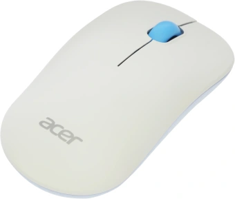 Мышь Acer OMR205 белый/голубой оптическая 1200dpi беспров. USB для ноутбука 3but (ZL.MCEEE.02H) - купить недорого с доставкой в интернет-магазине