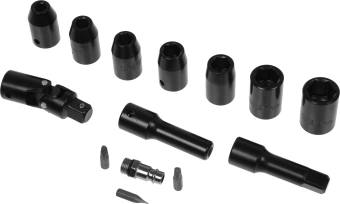 Ключ-трещотка Deko DKPT03 SET 3 113л/мин красный/черный - купить недорого с доставкой в интернет-магазине