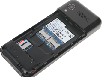 Мобильный телефон Xenium X800 черный моноблок 2Sim 2.8" 240x320 Spreadtrum ThreadX RTOS 0.3Mpix GSM900/1800 MP3 FM microSD max32Gb - купить недорого с доставкой в интернет-магазине