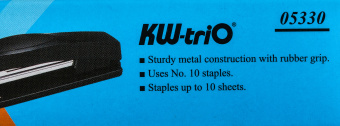 Степлер Kw-Trio 05330l/gray Trio N10 (10листов) светло-серый 100скоб - купить недорого с доставкой в интернет-магазине