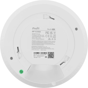 Точка доступа IP-Com Pro-6-Lite AX3000 10/100/1000BASE-TX/Wi-Fi белый - купить недорого с доставкой в интернет-магазине