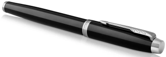Ручка перьев. Parker IM Core F321 (1931644) Black CT F сталь нержавеющая подар.кор. - купить недорого с доставкой в интернет-магазине