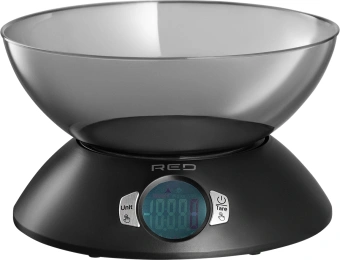 Весы кухонные электронные Red Solution S734 макс.вес:5кг черный - купить недорого с доставкой в интернет-магазине