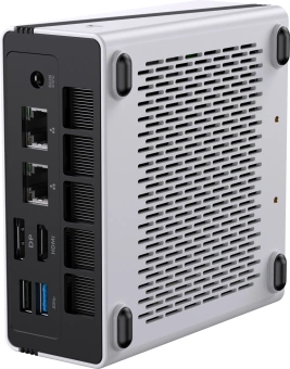 ПК Мини Chuwi UBox Ryzen 5 6600H (3.3) 16Gb SSD512Gb 660M Windows 11 Pro 2x2.5GbitEth WiFi BT 90W белый/черный - купить недорого с доставкой в интернет-магазине