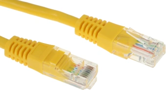 Патч-корд Premier ANP511_0.5M_Y UTP 4 пары cat.5E CCA molded 0.5м желтый outdoor RJ-45 (m)-RJ-45 (m) - купить недорого с доставкой в интернет-магазине