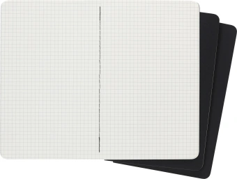 Блокнот Moleskine CAHIER JOURNAL QP317 Large 130х210мм обложка картон 80стр. клетка черный (3шт) - купить недорого с доставкой в интернет-магазине