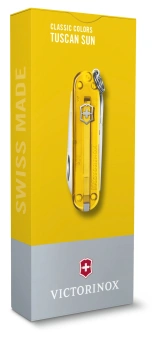 Нож перочинный Victorinox Classic SD Tuscan Sun (0.6223.T81G) 58мм 7функц. подар.коробка - купить недорого с доставкой в интернет-магазине