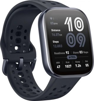 Смарт-часы Amazfit Bip 6 A2435 1.97" TFT корп.черный рем.черный разм.брасл.:130-195 мм (1747004) - купить недорого с доставкой в интернет-магазине