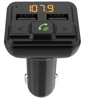 Автомобильный FM-модулятор Ritmix FMT-A880 черный MicroSD BT USB (80001662) - купить недорого с доставкой в интернет-магазине