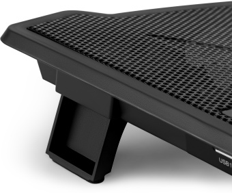 Подставка для ноутбука Buro BU-LCP150-B212 15" 335x265x22мм 74.35дБ 1xUSB 2x 140ммFAN 480г металлическая сетка/пластик черный - купить недорого с доставкой в интернет-магазине