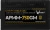 Блок питания Formula ATX 750W APMM-750GM Gen.5 80+ gold (20+4pin) APFC 120mm fan 8xSATA Cab Manag RTL - купить недорого с доставкой в интернет-магазине