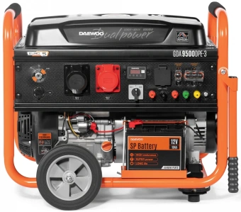 Генератор Daewoo GDA 9500DPE-3 8.6кВт - купить недорого с доставкой в интернет-магазине