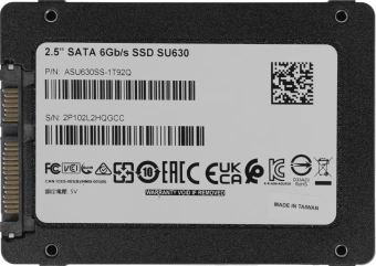 Накопитель SSD A-Data SATA-III 1.92TB ASU630SS-1T92Q-R Ultimate SU630 2.5" - купить недорого с доставкой в интернет-магазине