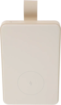 Мобильный аккумулятор Xiaomi BHR9074GL 6000mAh Qi 15W 2.4A USB-C беспров.зар. бежевый - купить недорого с доставкой в интернет-магазине