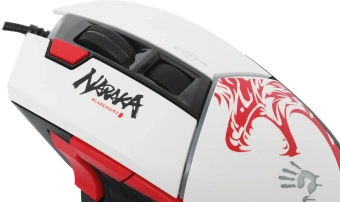 Мышь A4Tech Bloody W95 Max Naraka белый/рисунок оптическая 12000dpi USB 6but - купить недорого с доставкой в интернет-магазине