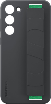 Чехол (клип-кейс) Samsung для Samsung Galaxy S23+ Silicone Grip Case черный (EF-GS916TBEGRU) - купить недорого с доставкой в интернет-магазине